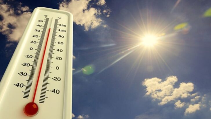 Hava sıcaklığı mevsim normallerinin 3 ile 5 derece üzerinde