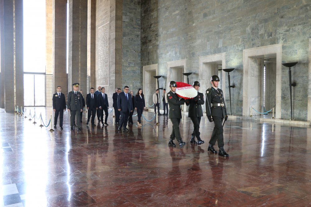 Maliye Bakanı Berova, Ankara’da….
