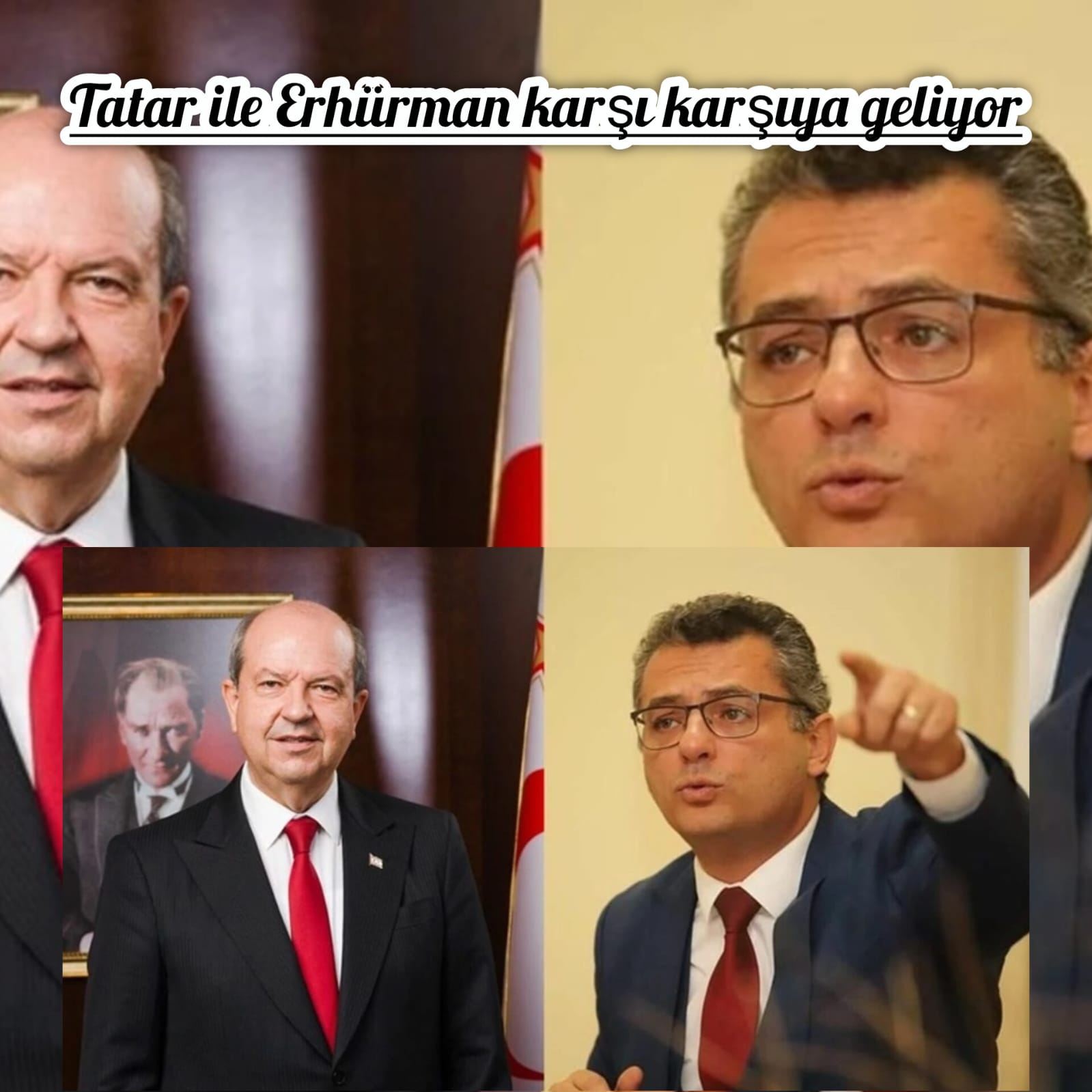 Erhürman ile Ersin Tatar, 17 Ekim Cuma akşamı BRT’de