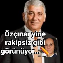 Özçınar bir seçim daha kazanır desem…❗️✍️