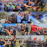 Eylemde arbede ve kaos yaşandı